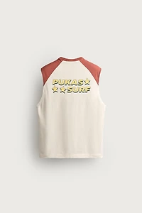 PUKAS SURF X ZARA RAGLAN TANK TOP