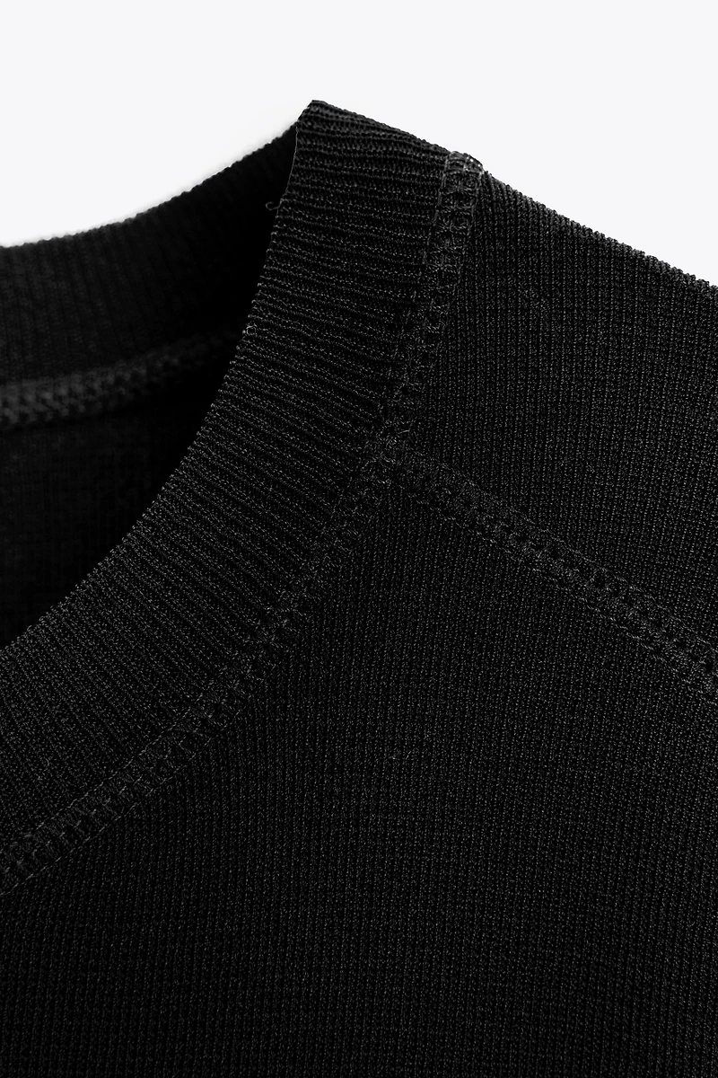 OVERSIZED BASIC KNIT TOP