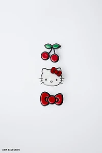 PACK OF THREE HELLO KITTY © SANRIO HAIR CLIPS