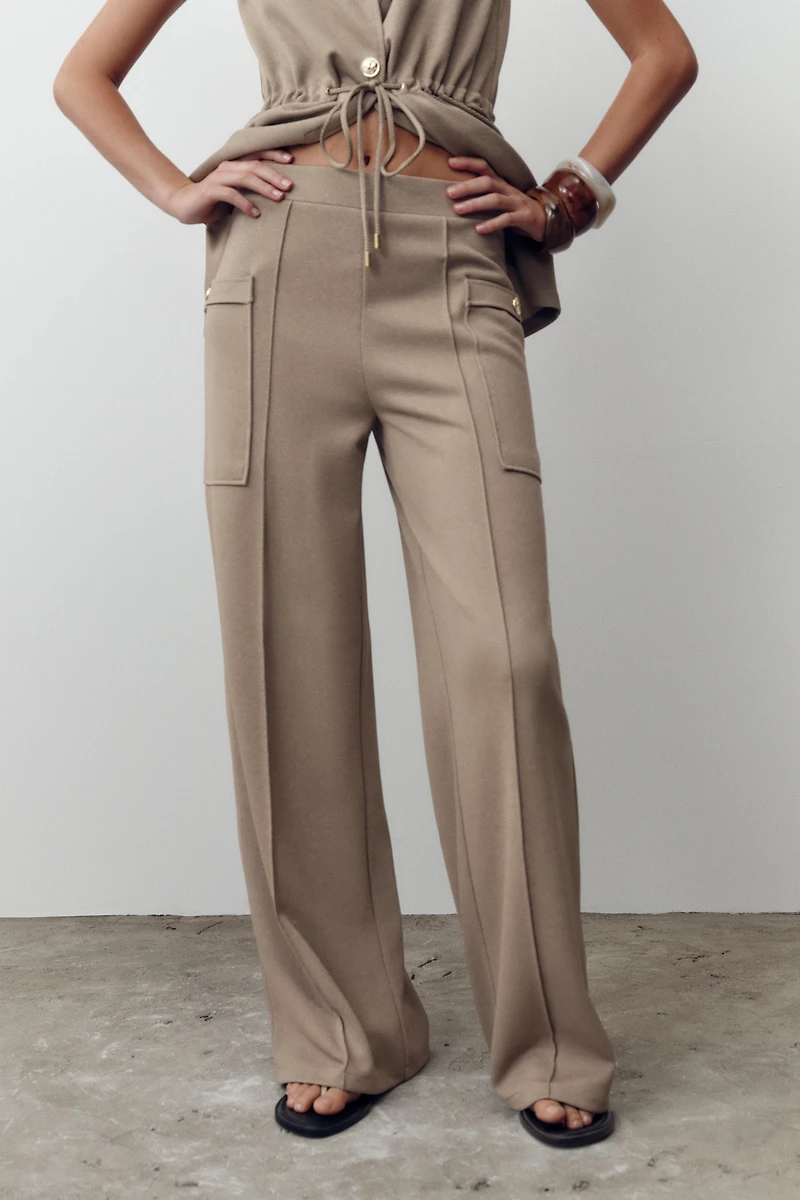 TWILL POCKET PANTS