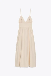 ROBE MIDI EN POPELINE
