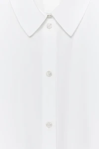 CHEMISE POPELINE MANCHES COURTES