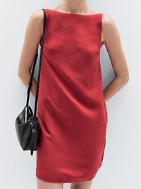 Small nappa leather bag