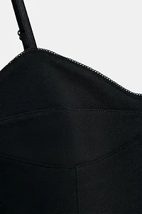 SWEETHEART NECKLINE BODYSUIT