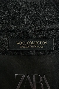 DOUBLE BREASTED WOOL BLEND BLAZER ZW COLLECTION