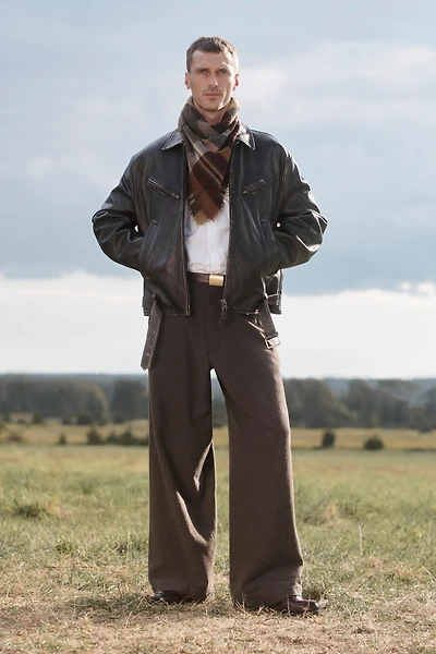 LIMITED EDITION PLAID WOOL SCARF