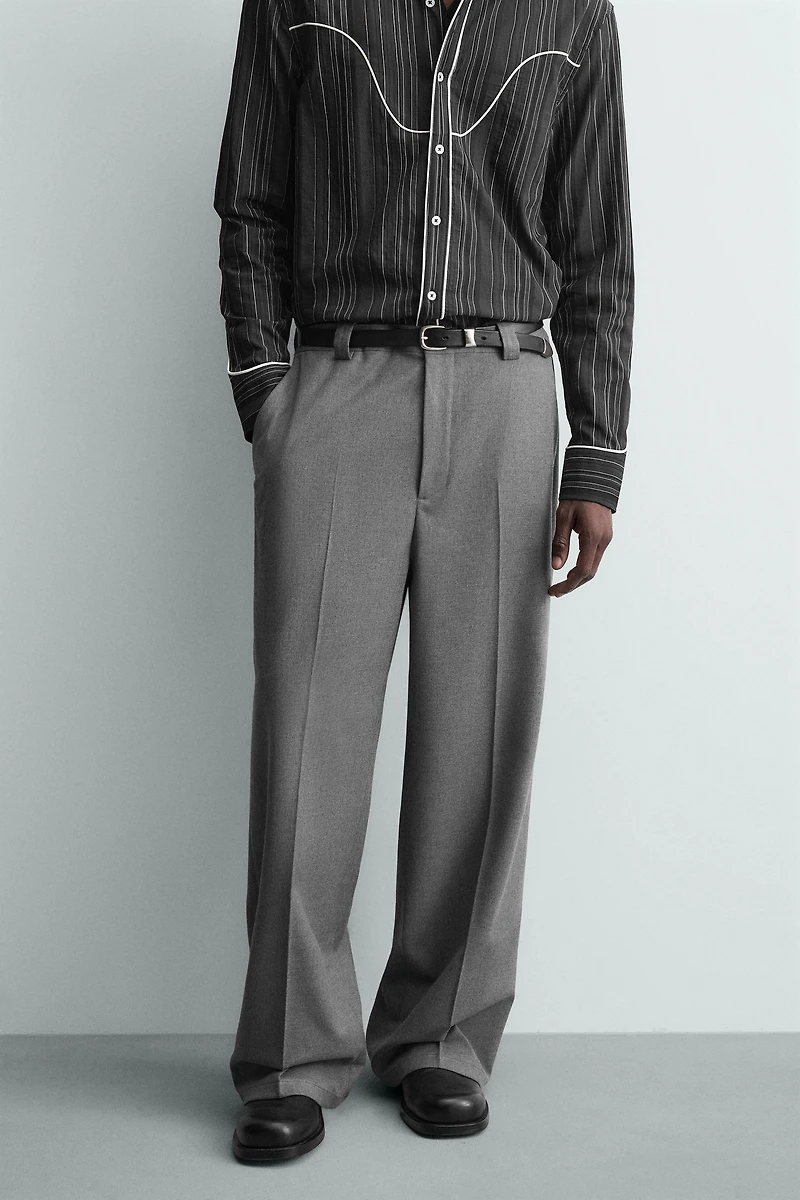 FLOWY WIDE FIT PANTS