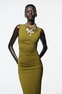 SEASHELL POLYAMIDE DRESS