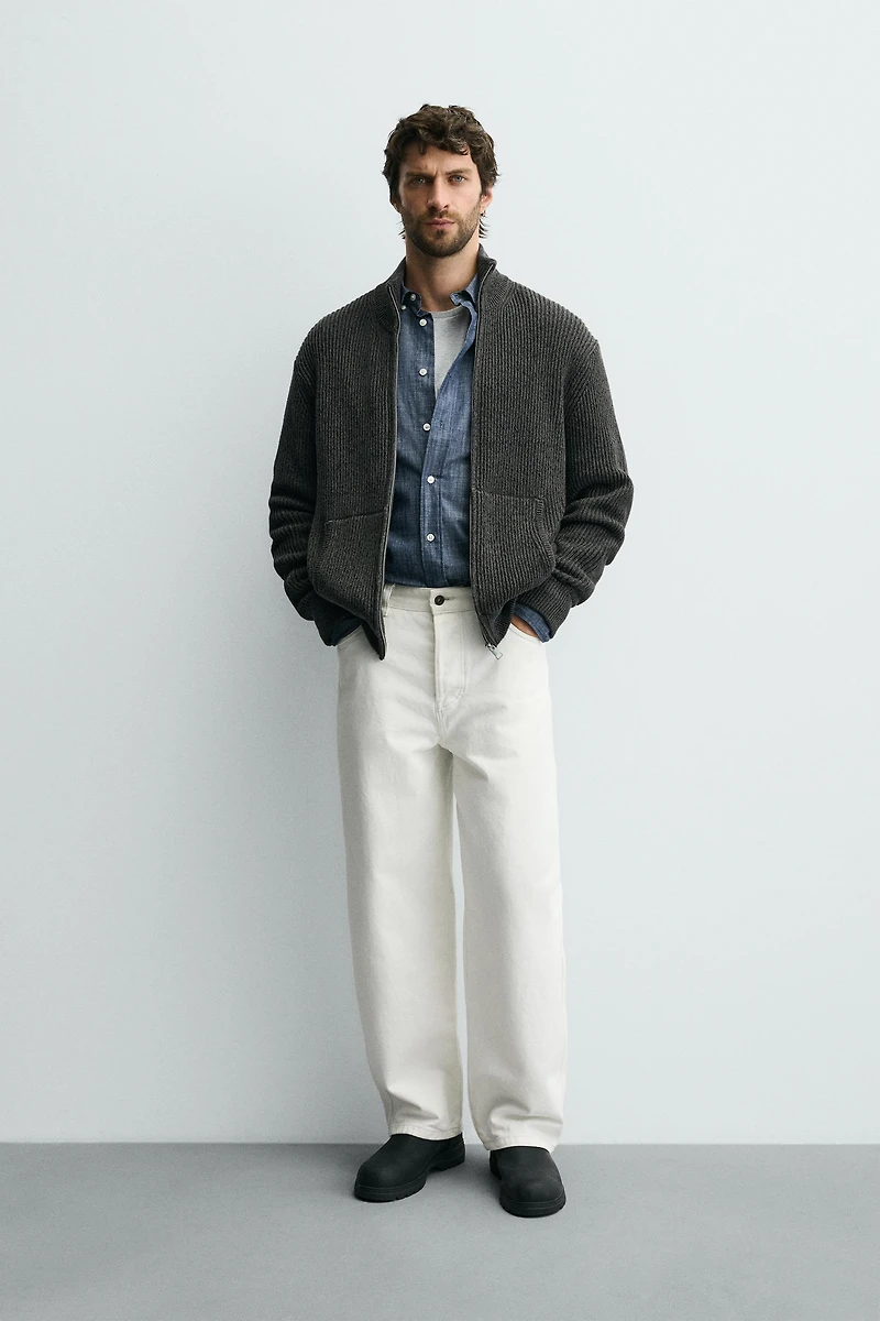 VESTE RETORS ZIPPÉE