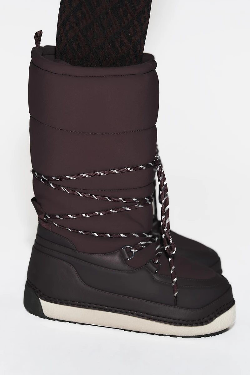 LACED BOOTS SKI COLLECTION