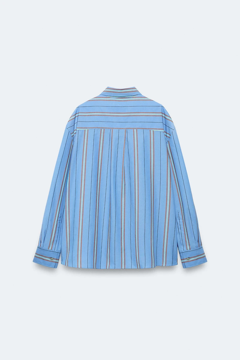 LIMITED EDITION OVERSIZED STRIPED SHIRT