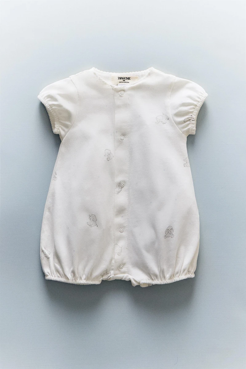 CHILDREN'S ELEPHANT SHORT ROMPER