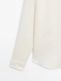 100% linen regular fit shirt