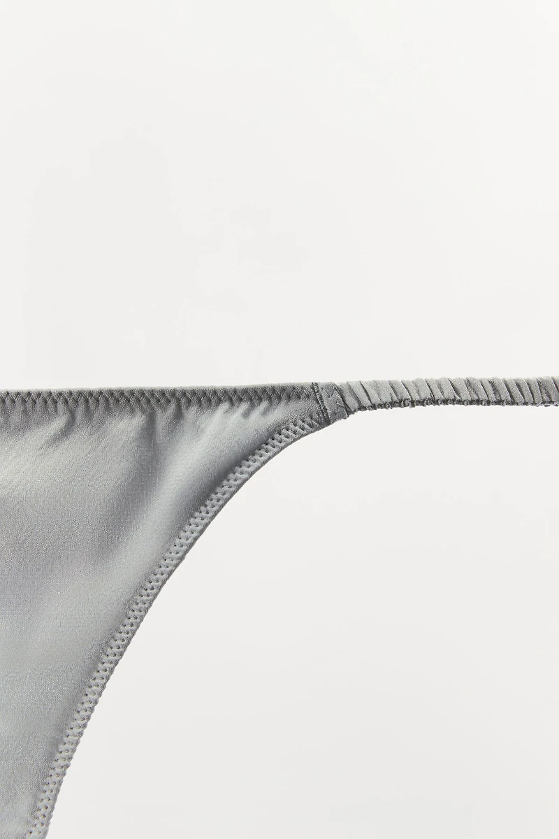 SILK THONG