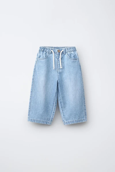 FLOWY BAGGY JEANS
