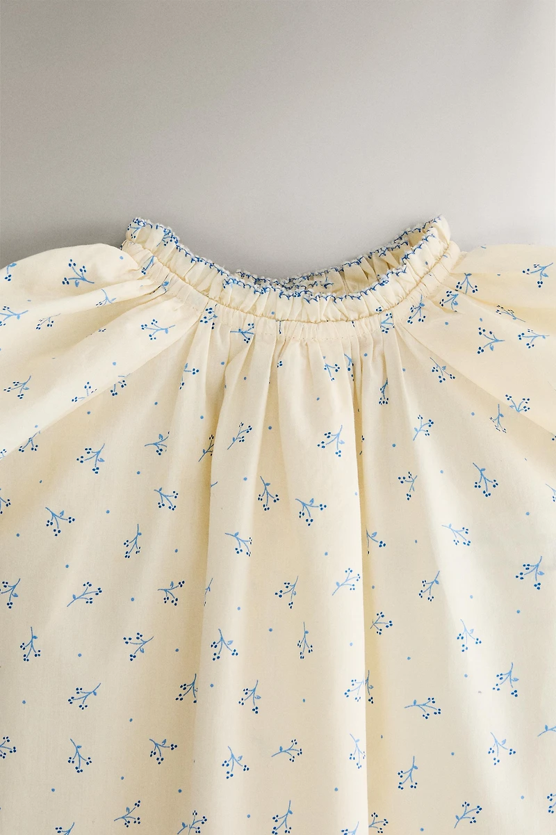 CHILDREN'S FLORAL DRESS