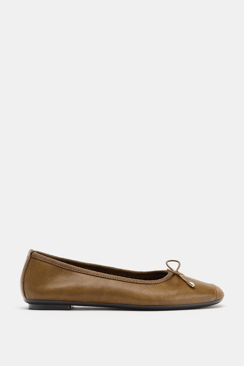 BALLERINES À NŒUD