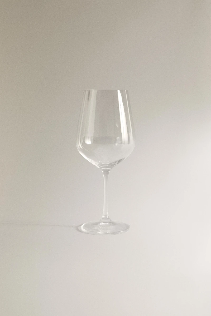 SMOOTH BOHEMIA CRYSTAL GLASS