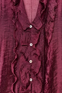RUFFLED BLOUSE