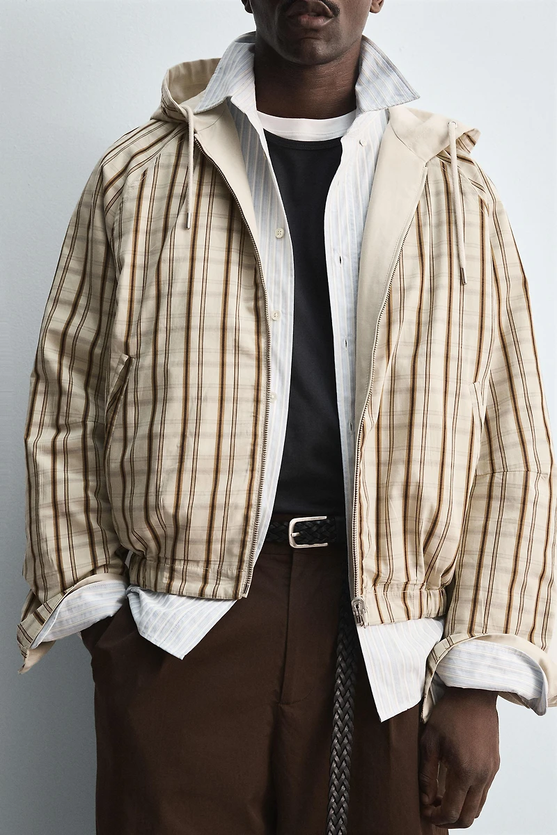 REVERSIBLE CHECKERED JACKET
