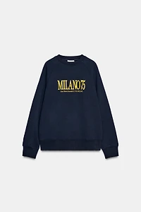 TEXT SWEATSHIRT