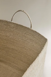 RECTANGULAR SEAGRASS BASKET