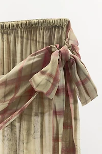 PANTALON BOUFFANT IMPRIMÉ FOULARD