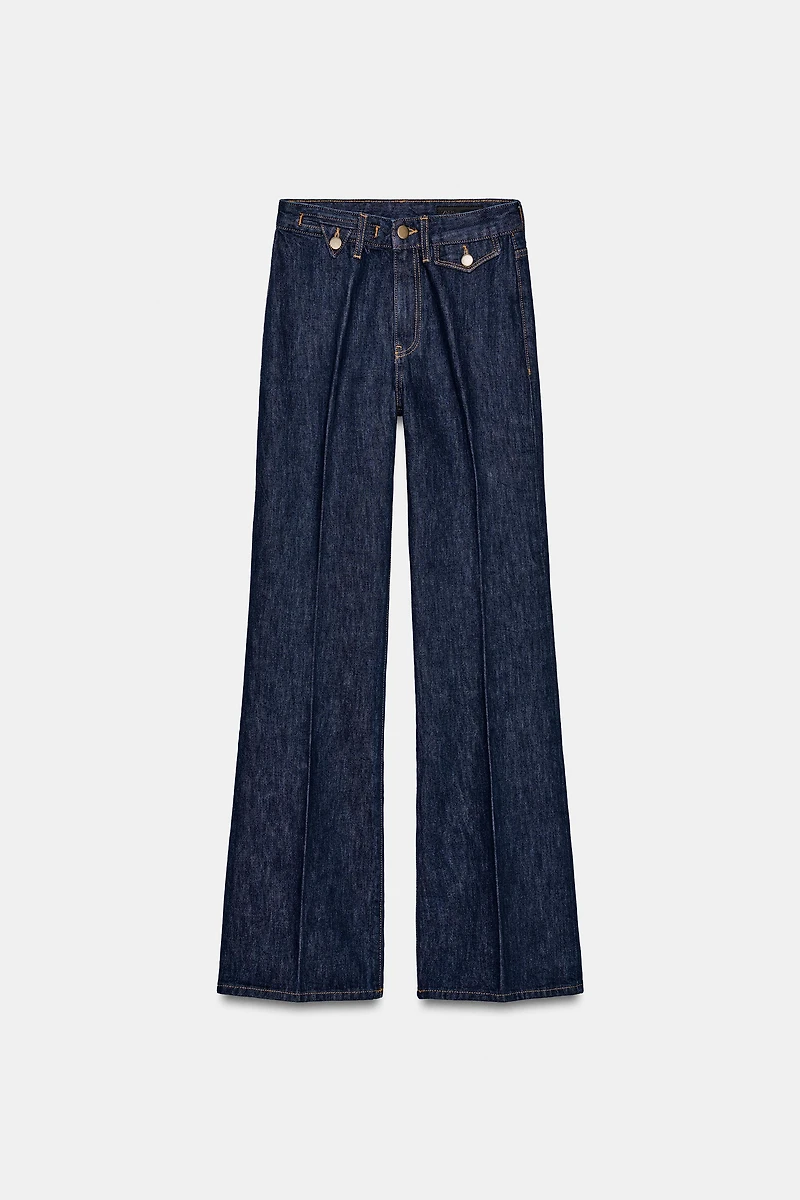 ZW COLLECTION HIGH-WAIST FLARE JEANS