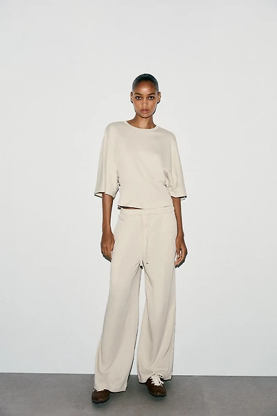 PANTALON DROIT EN COTON