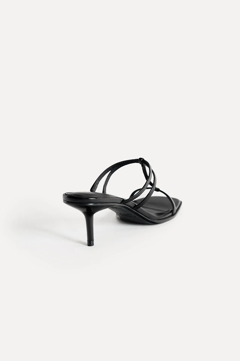 STRAPPY LEATHER SANDALS 50TH ANNIVERSARY