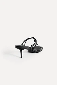 STRAPPY LEATHER SANDALS 50TH ANNIVERSARY