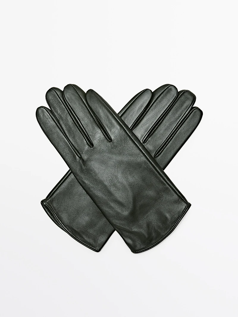 Nappa leather gloves
