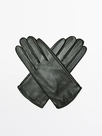 Nappa leather gloves