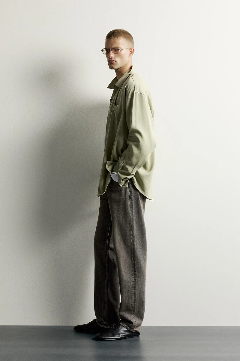 RELAXED-FIT FLUID SHIRT