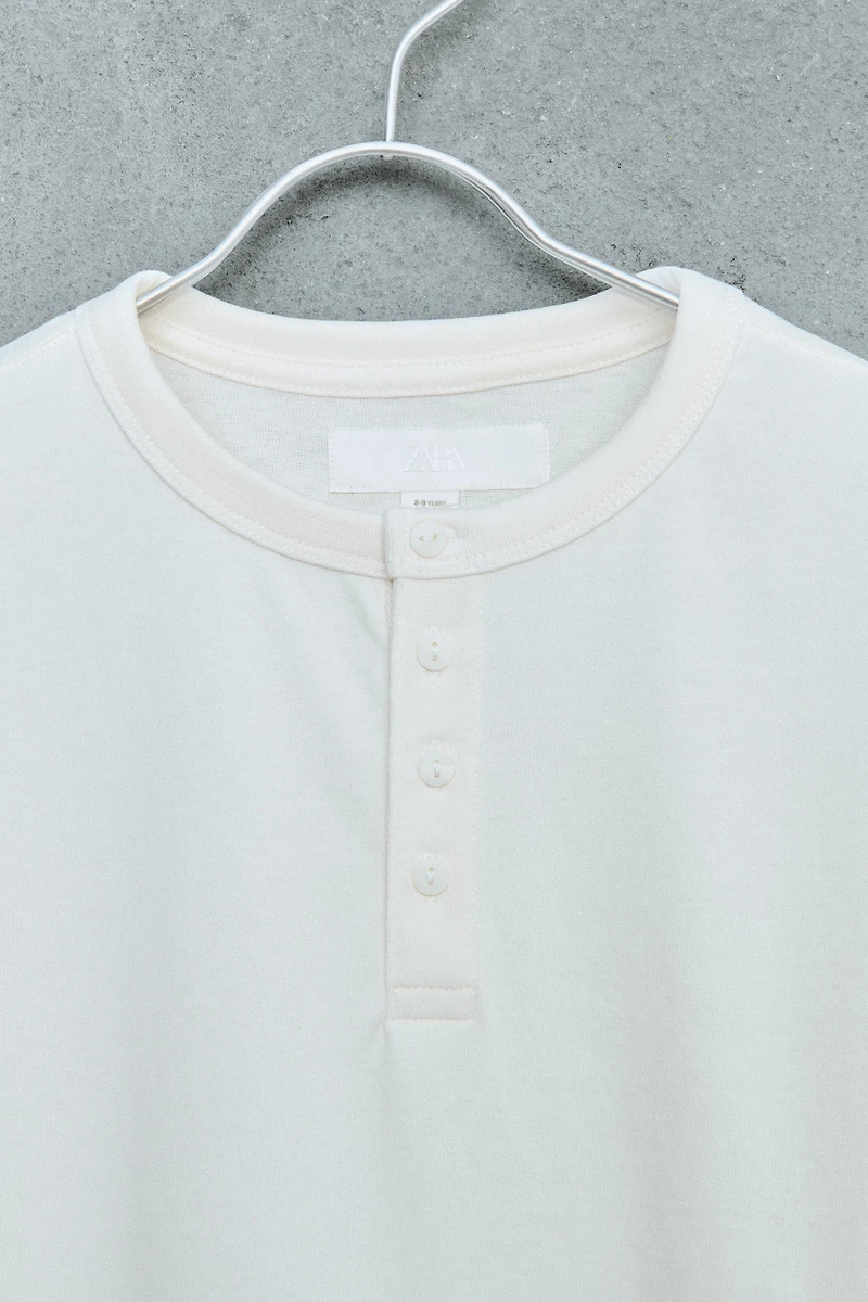 STORIESZ - HEAVYWEIGHT HENLEY T-SHIRT