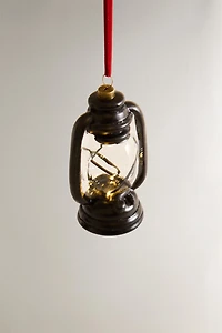 BLACK LIGHT LANTERN CHRISTMAS ORNAMENT