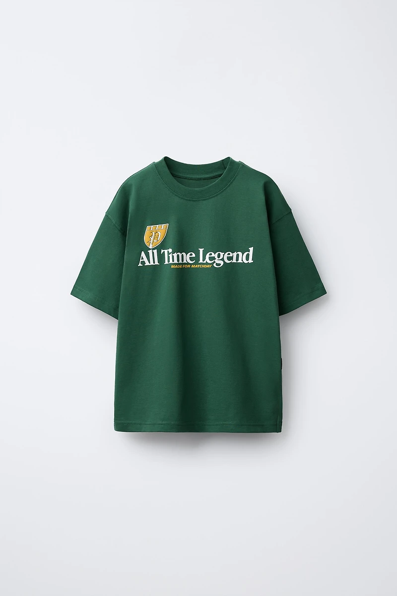 T-SHIRT IMPRIMÉ FOOTBALL
