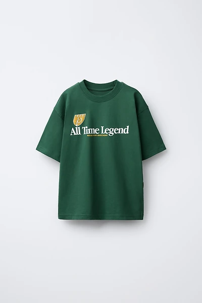 T-SHIRT IMPRIMÉ FOOTBALL