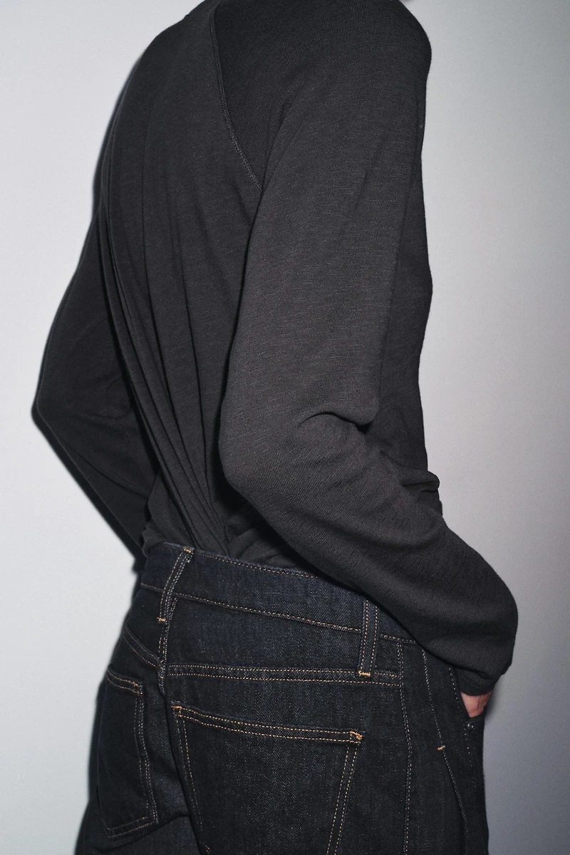 COTTON RAGLAN SLEEVE T-SHIRT