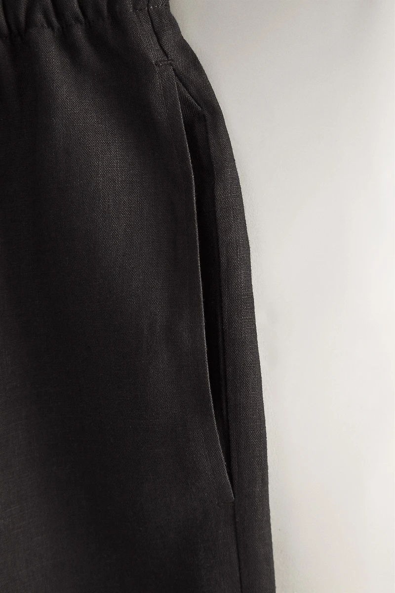 LINEN SHORTS