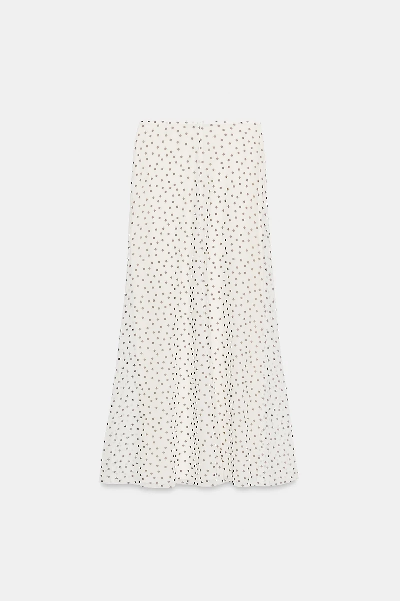 JUPE EN TULLE À IMPRIMÉ ANIMALIER