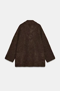 METALLIC THREAD CARDIGAN