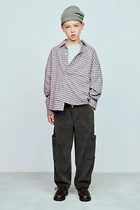 CORDUROY PANTS WITH POCKETS