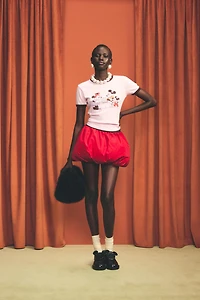 BALLOON MINI SKIRT HARRY LAMBERT FOR ZARA X DISNEY