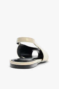 OPEN TOE SLINGBACK SHOES