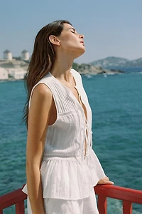 TIE DART TOP