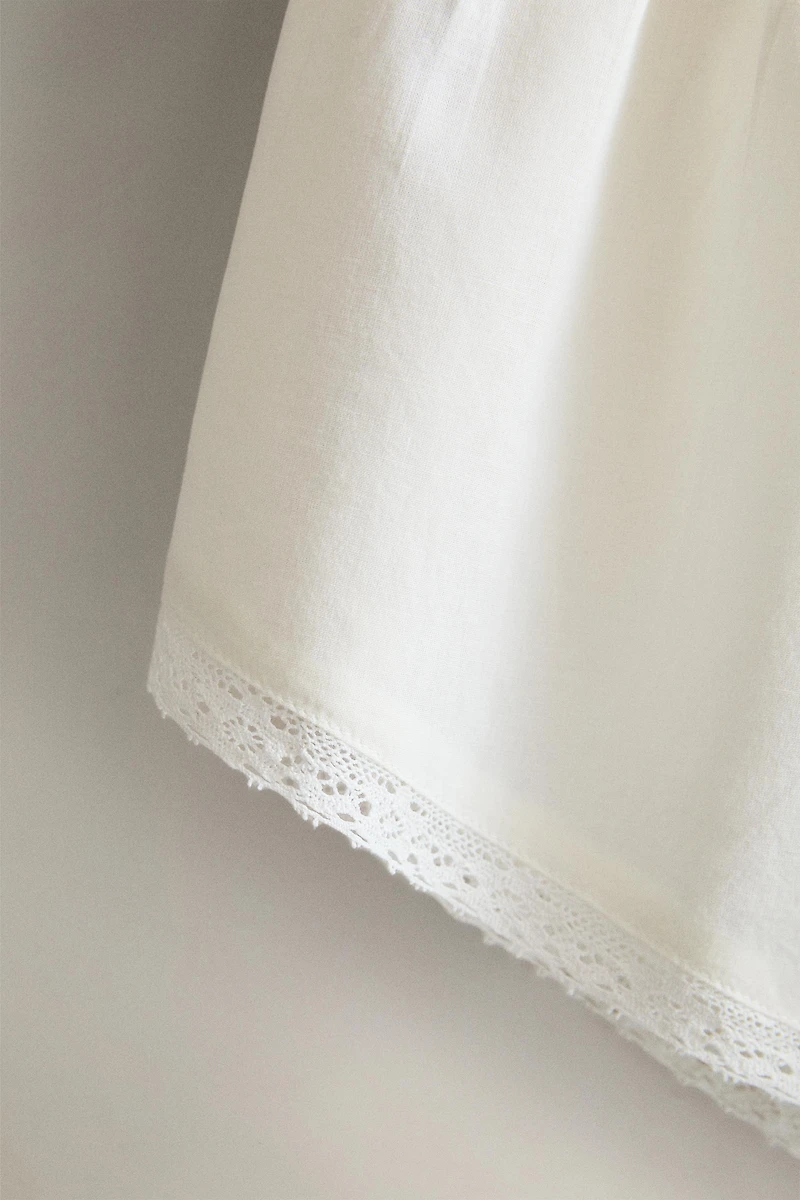 SHORT-CULOTTE DENTELLE
