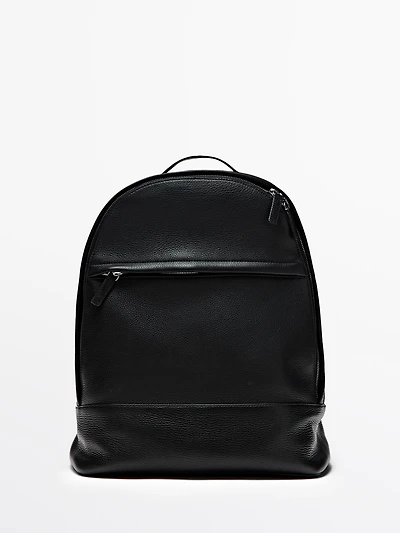 Nappa leather backpack