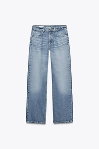 TRF MID-RISE WIDE LEG JEANS