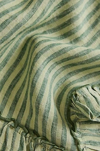 LINEN PLACEMAT WITH RUFFLES